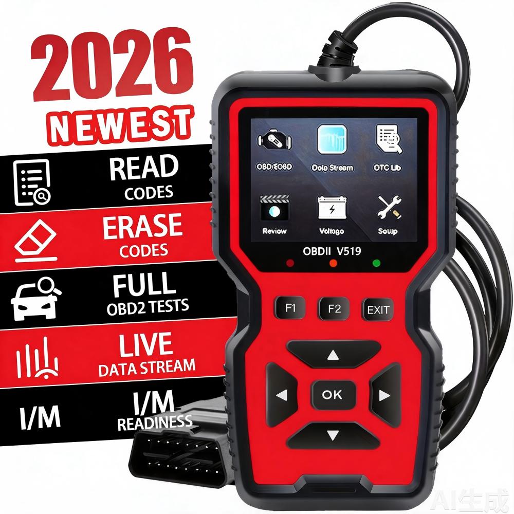 Obd2 Scanner - ماسح ضوئي OBD2 للسيارة، أداة تشخيص،