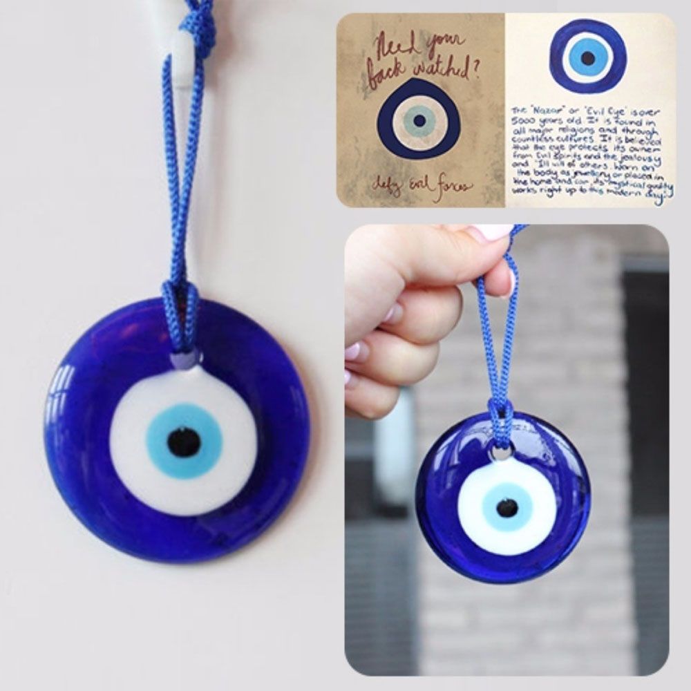 Car Accessories Evil Eye - تميمة عين زرقاء شرّ دلاية سيارة