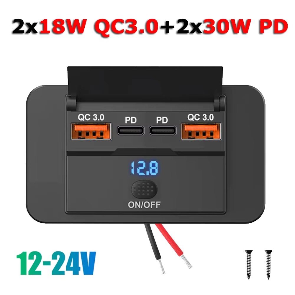 Car Accessories Thailand - 96 واط المزدوج PD المزدوج QC3.0