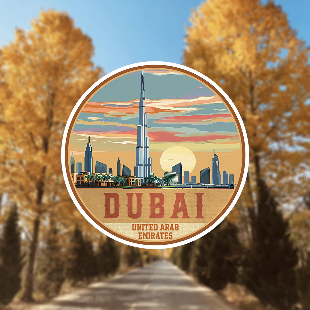 Car Accessories Uae - ملصق سيارة فينيل تذكاري من دبي
