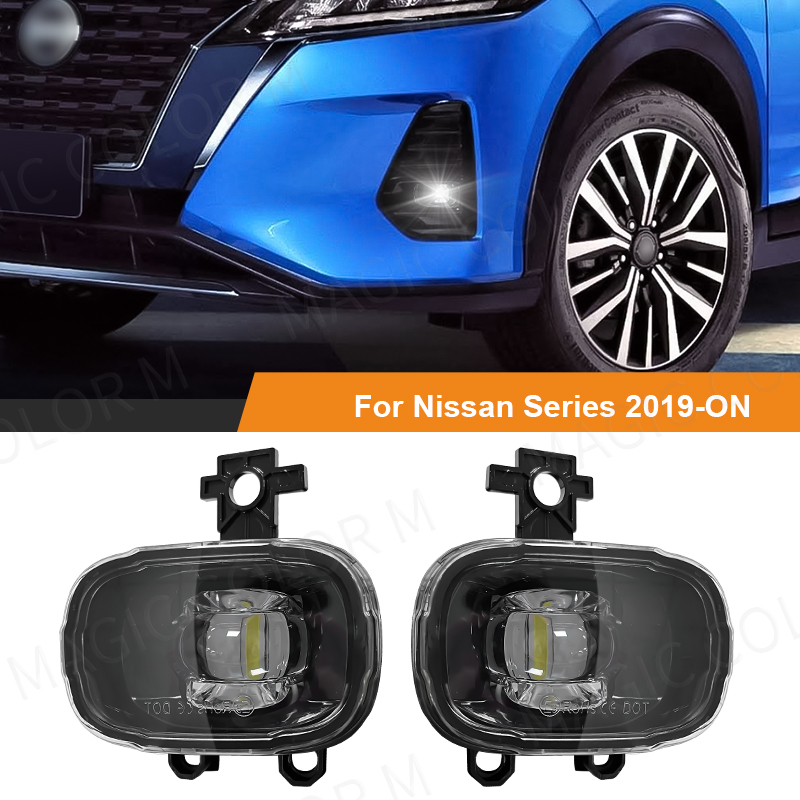 Car Accessories Nissan Xtrail - 2 قطعة LED أضواء الضباب لنيسان