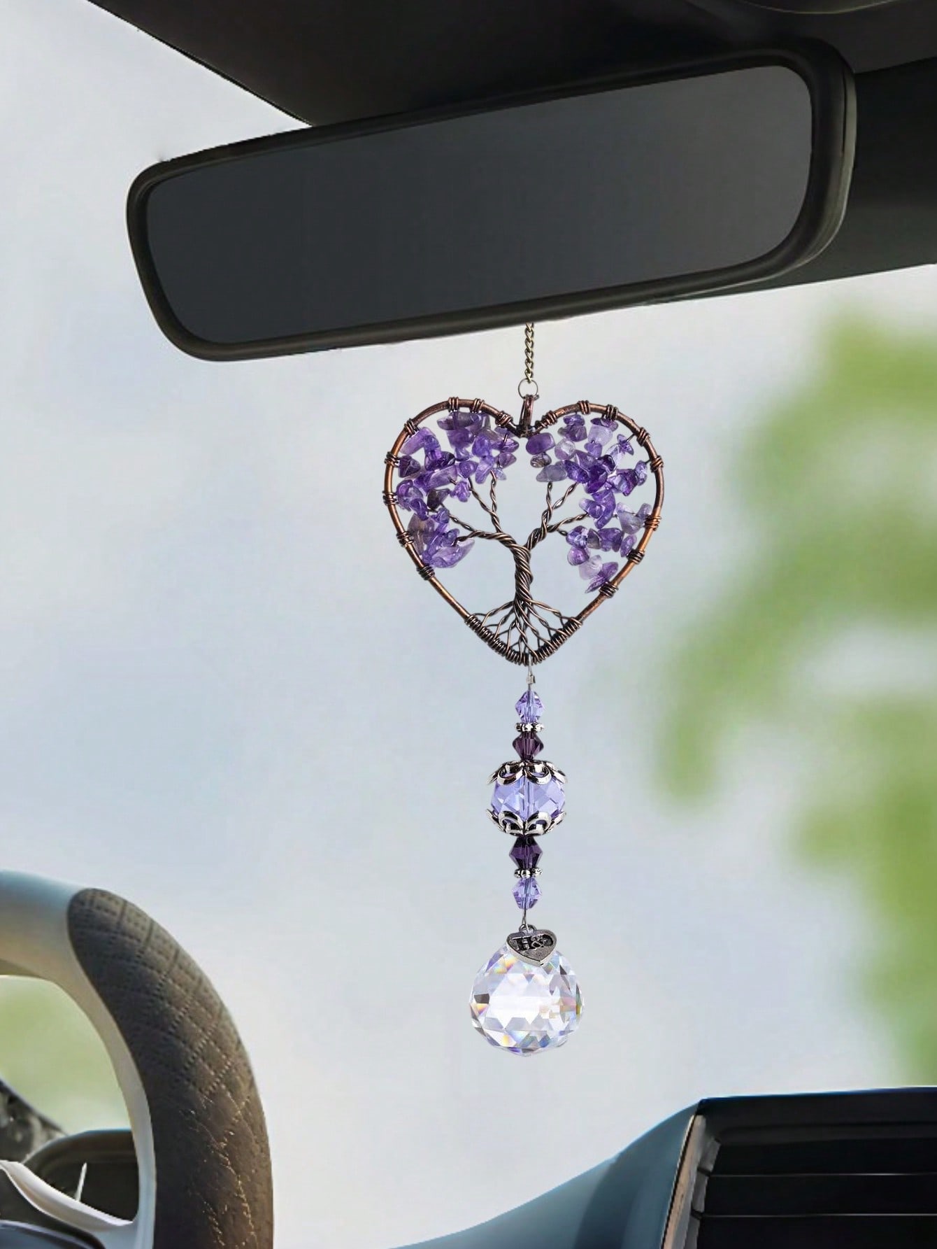 Car Accessories Evil Eye - زينة سيارة على شكل شجرة الحياة