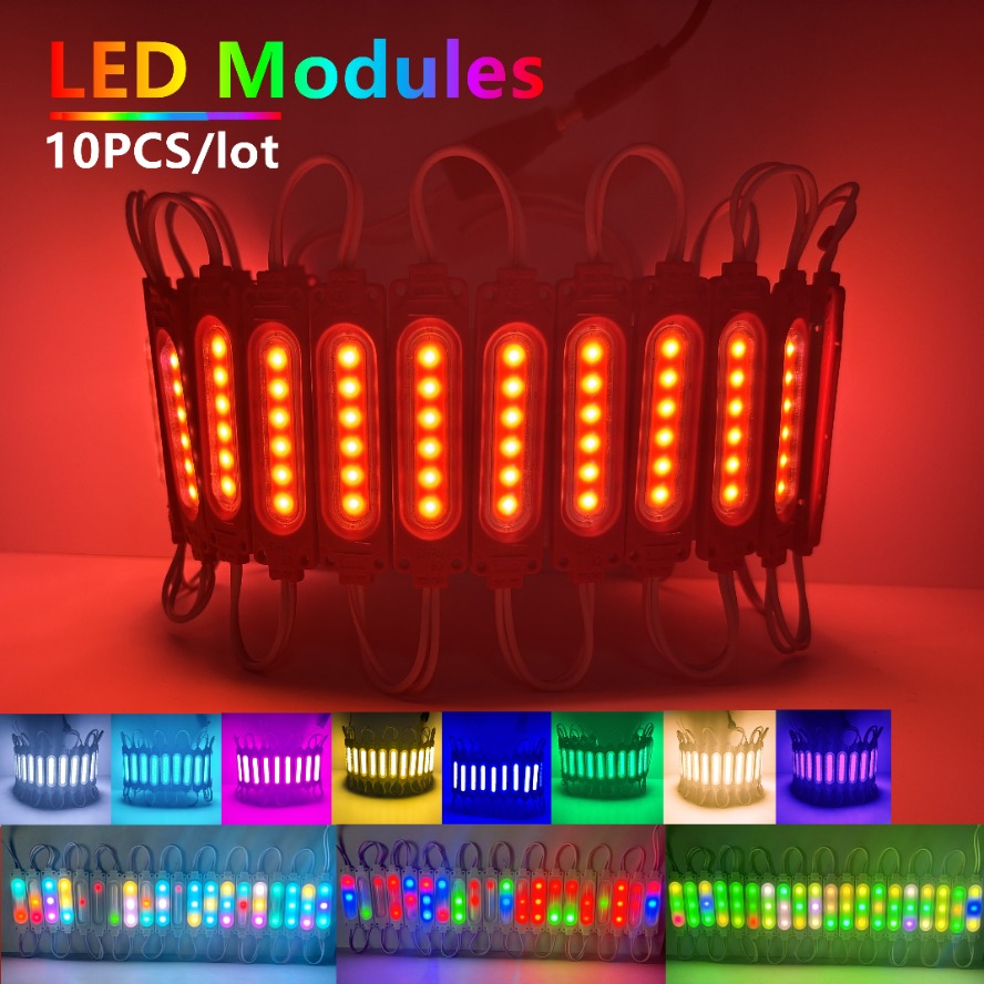 Car Accessories Banner - 12 فولت متعدد الألوان RGB تسليط