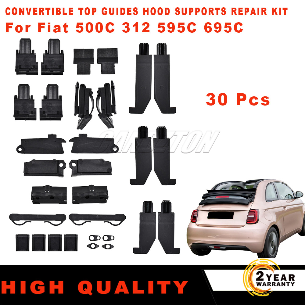 Car Accessories Uk - طقم إصلاح السقف القماشي المطور لسيارة