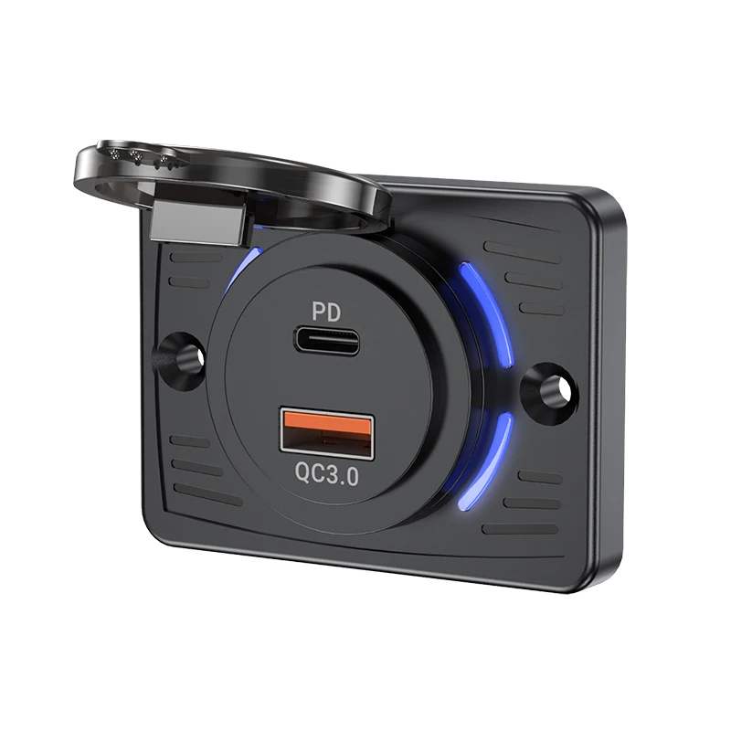 Car Accessories Thailand - 2 منافذ 12 فولت RV منفذ