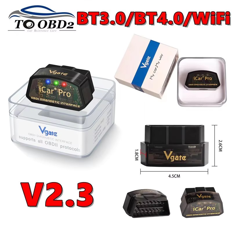 Obd2 Scanner - Vgate iCarpro ELM327 V2.3 أداة تشخيص