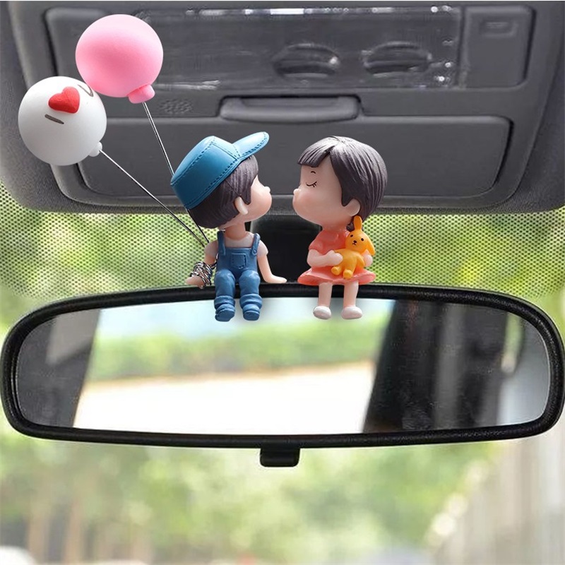 Car Accessories Evil Eye - لطيف الكرتون الأزواج اكسسوارات السيارات الديكور