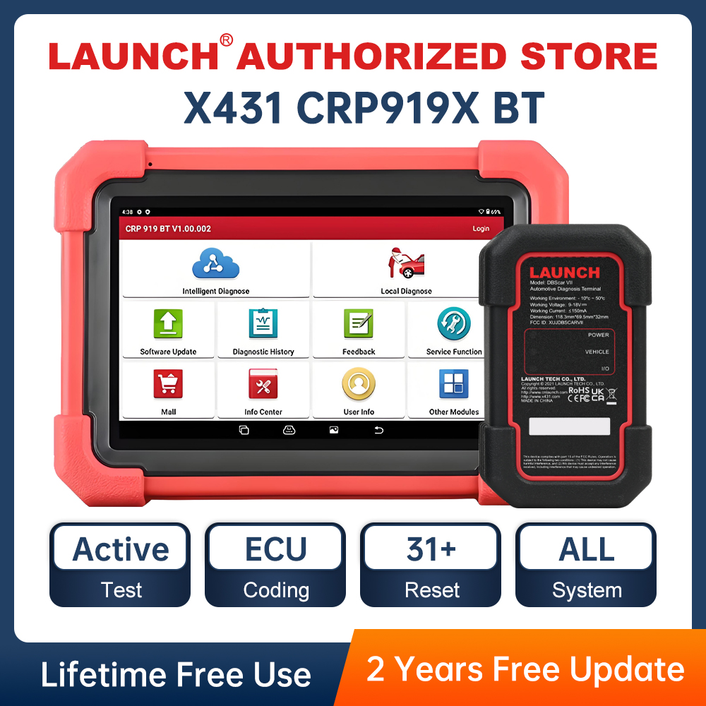 Obd2 Scanner - أداة تشخيص السيارات X431 CRP919X LAUNCH