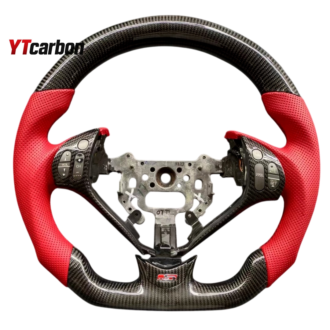 Car Accessories Jdm - عجلة قيادة رياضية ثلاثية الأذرع مصنوعة