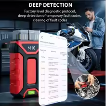 جهاز تشخيص الدراجات النارية JD - مراجعة Obd2 Scanner وسعره