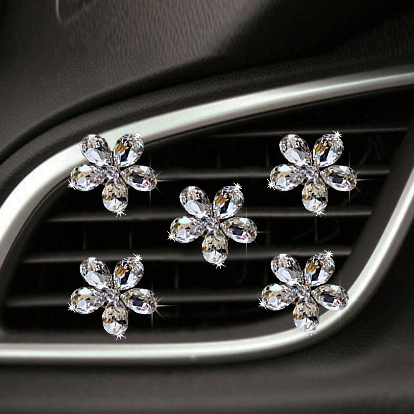 5 قطع مشابك تهوية السيارة على  - مراجعة Car Accessories Evil Eye وسعره