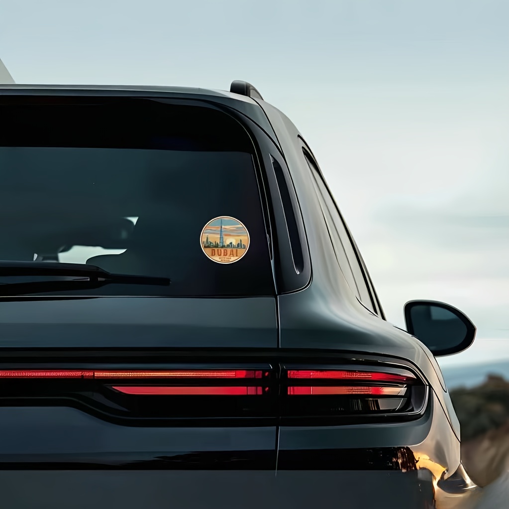 ملصق سيارة فينيل تذكاري من دبي - مراجعة Car Accessories Uae وسعره