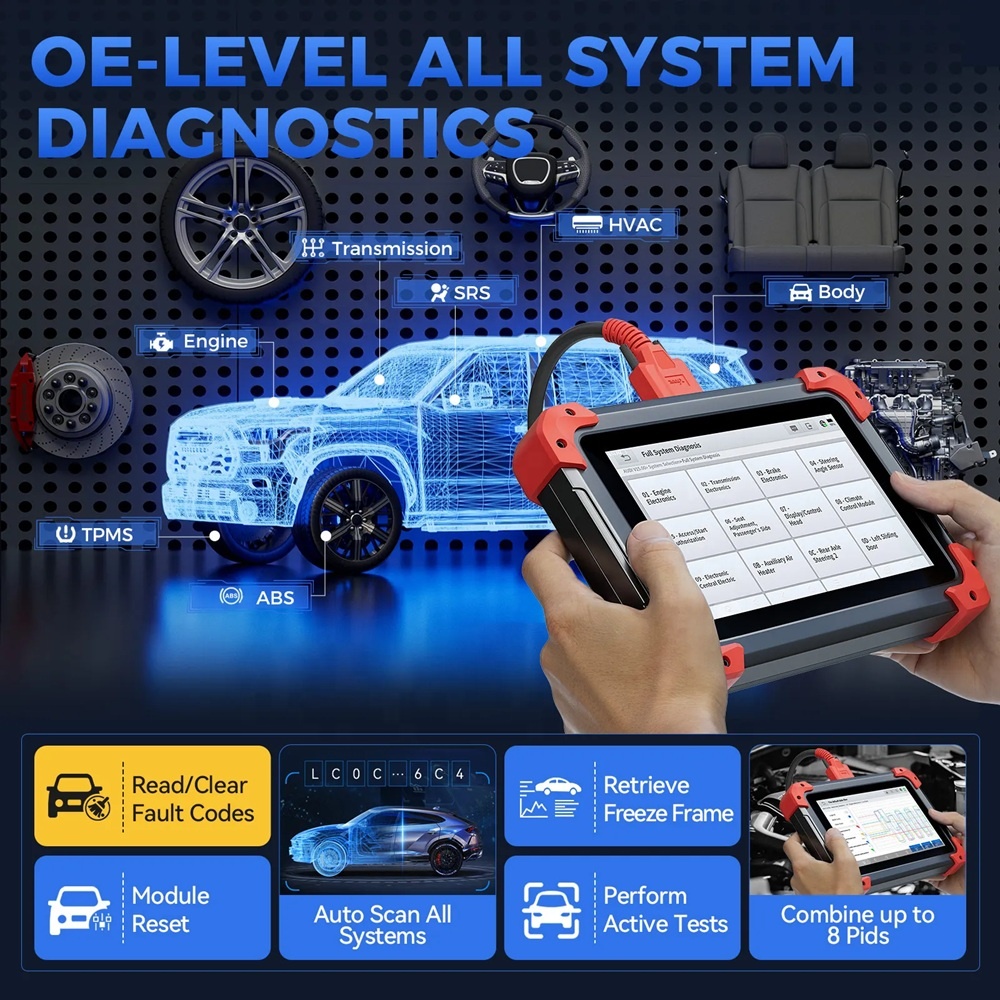 أحدث جهاز فحص السيارات D7 V2.0 - مراجعة Obd2 Scanner وسعره