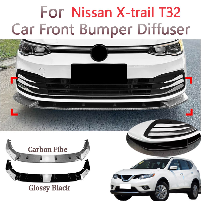 جديد سيارة لمعان أسود الجبهة ح - مراجعة Car Accessories Nissan Xtrail وسعره