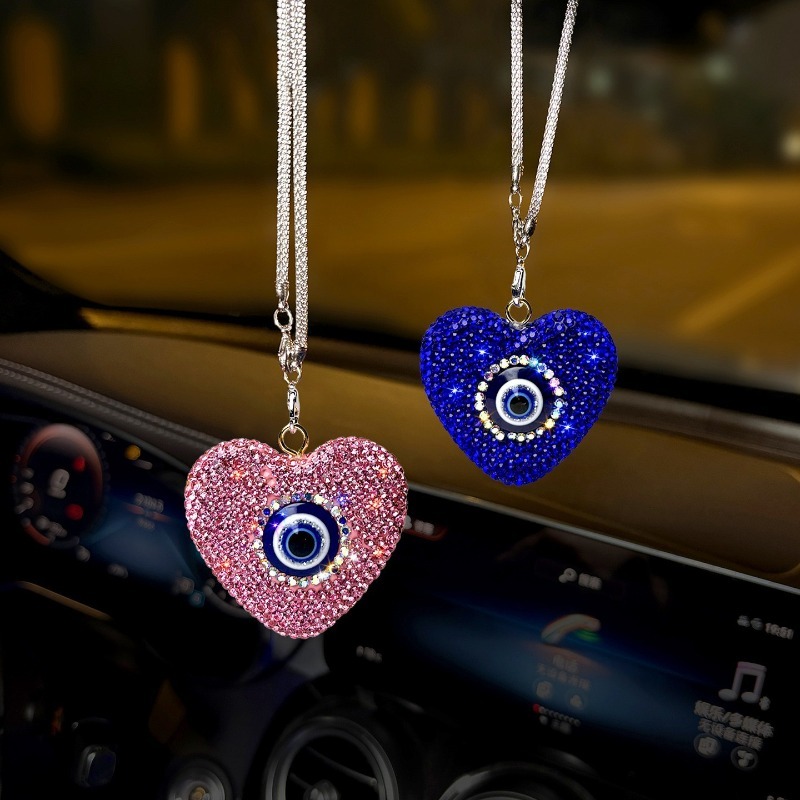تعليقة سيارة إبداعية على شكل ق - مراجعة Car Accessories Evil Eye وسعره