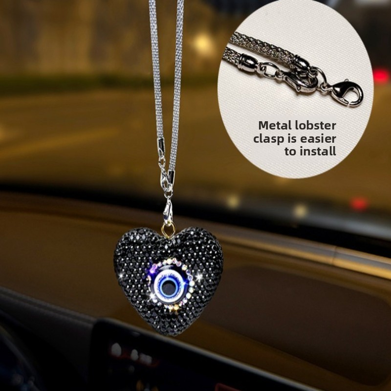تعليقة سيارة إبداعية على شكل ق - مراجعة Car Accessories Evil Eye وسعره