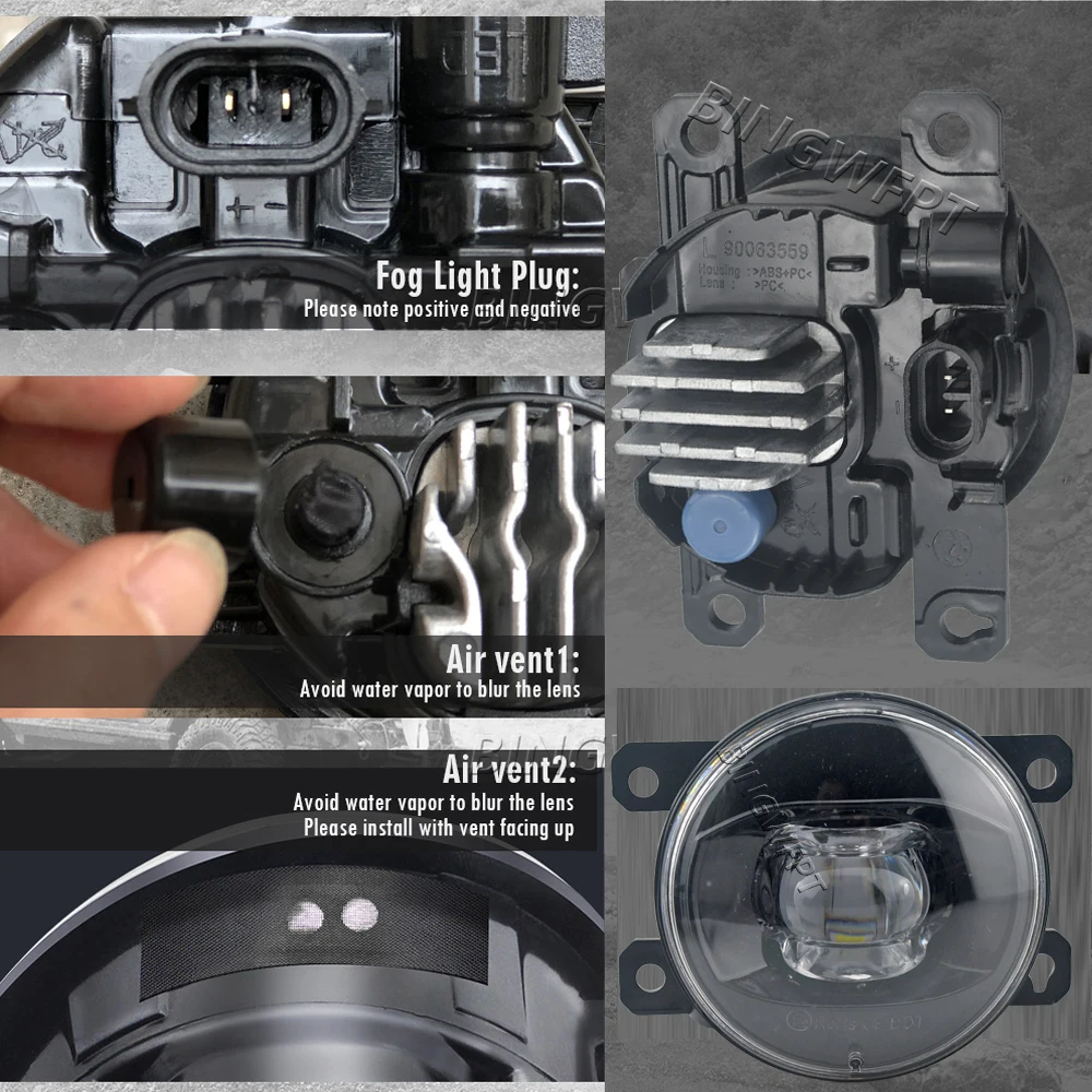 مجموعة مصابيح الضباب LED للسيا - مراجعة Car Accessories Uae وسعره
