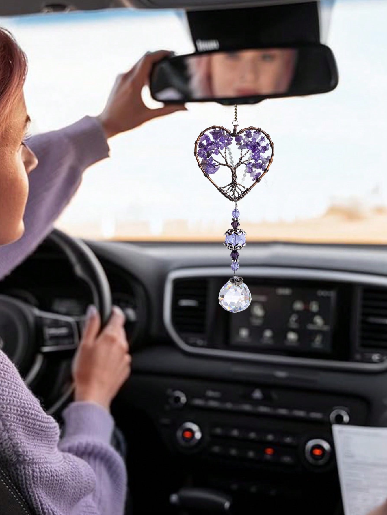 زينة سيارة على شكل شجرة الحياة - مراجعة Car Accessories Evil Eye وسعره