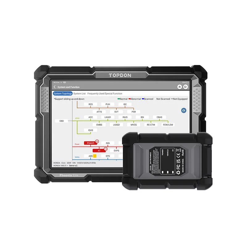 TOPDON PHOENIX ELITE ترقية سيا - مراجعة Obd2 Scanner وسعره