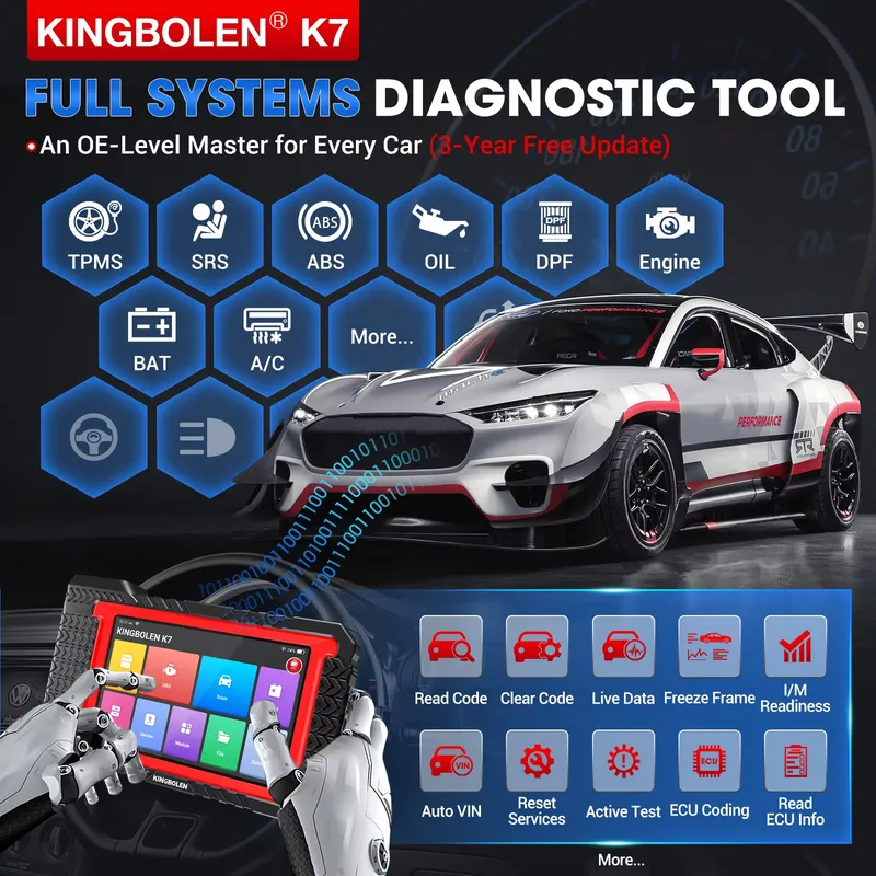 ماسح ضوئي للسيارات Kingbolen K - مراجعة Obd2 Scanner وسعره