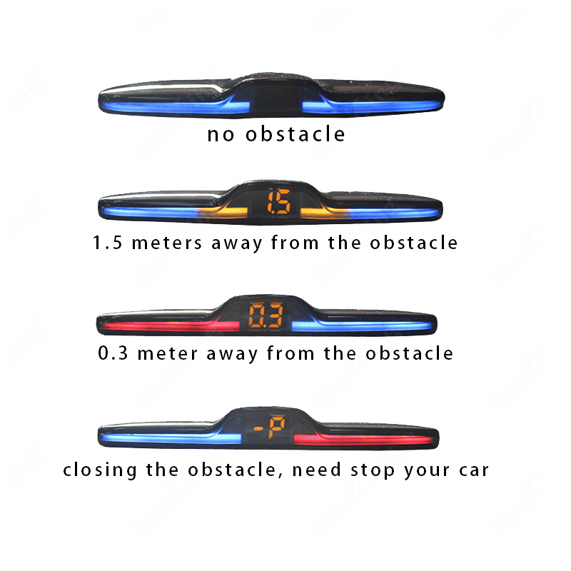 طقم رادار عكسي للسيارة نظام اس - مراجعة Car Accessories Online وسعره