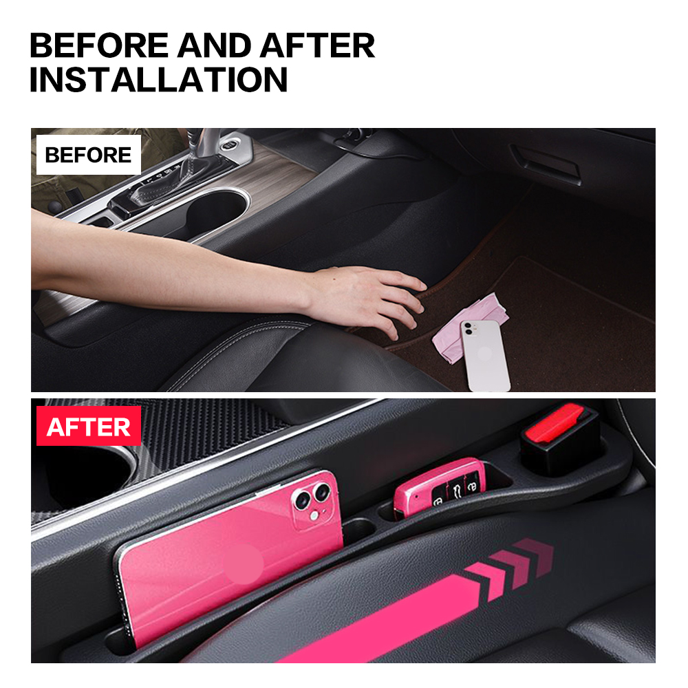 حشوة فجوة مقعد السيارة (قطعتان - مراجعة Car Accessories Website وسعره
