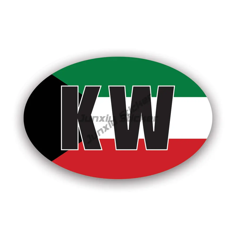 KW الكويت العلم شعار الإبداعية - مراجعة Car Accessories Kuwait وسعره