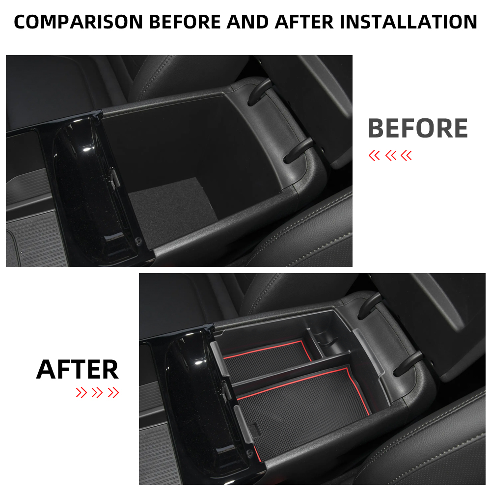 صندوق تخزين لمسند الذراع لسيار - مراجعة Car Accessories Website وسعره