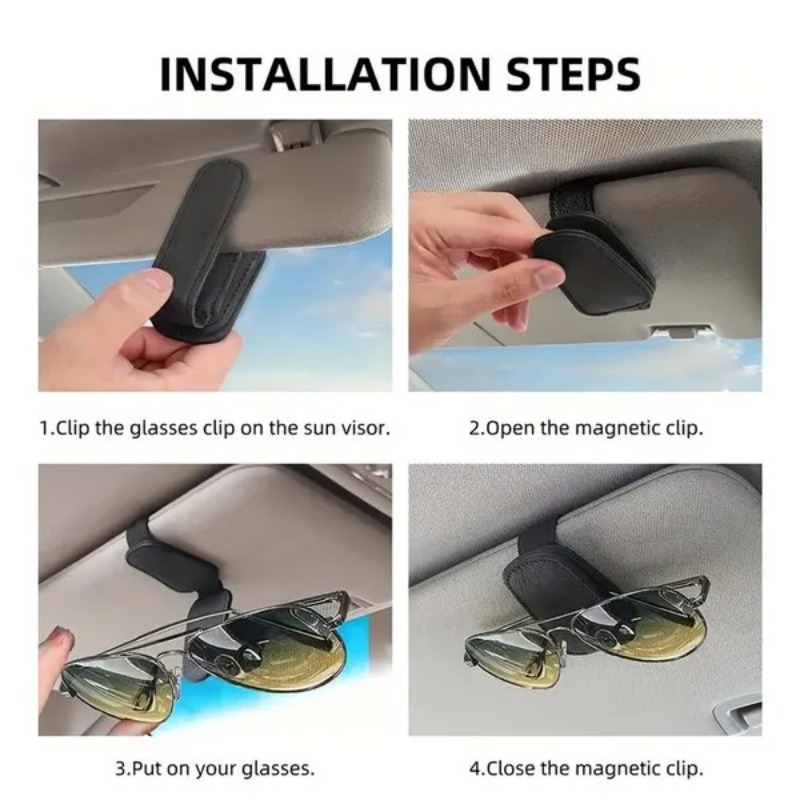 حامل نظارات للسيارة، مشبك نظار - مراجعة Car Accessories Website وسعره