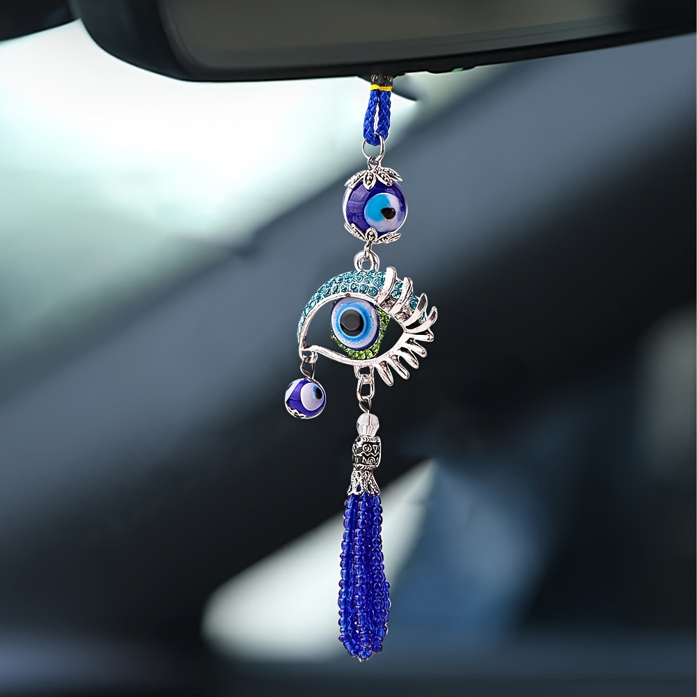 قطعة واحدة من تعليقة سيارة بتص - مراجعة Car Accessories Evil Eye وسعره