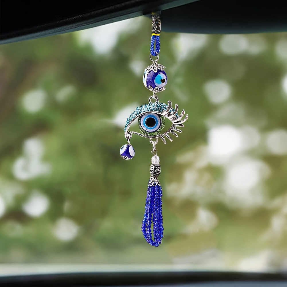 قطعة واحدة من تعليقة سيارة بتص - مراجعة Car Accessories Evil Eye وسعره
