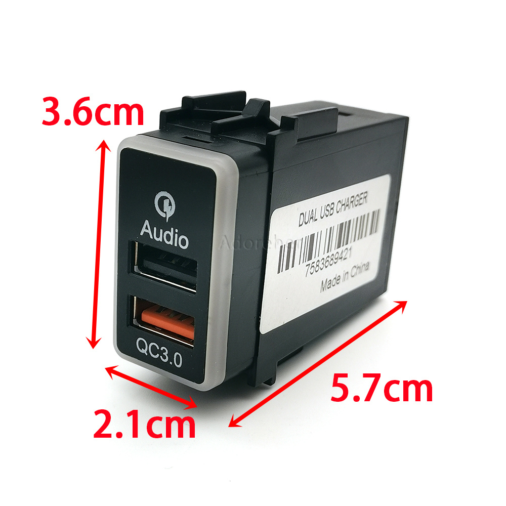 محول شحن USB مزدوج QC3.0 للسيا - مراجعة Car Accessories Nissan Xtrail وسعره
