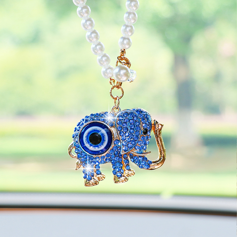 الإبداعية حجر الراين الفيل سيا - مراجعة Car Accessories Evil Eye وسعره
