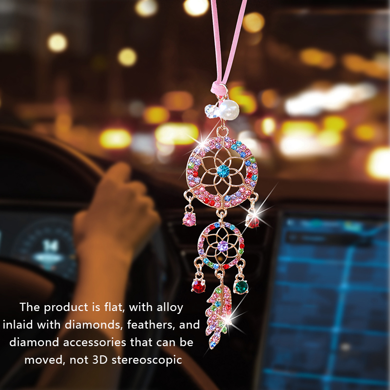 قلادة سيارة على شكل صائد أحلام - مراجعة Car Accessories Evil Eye وسعره