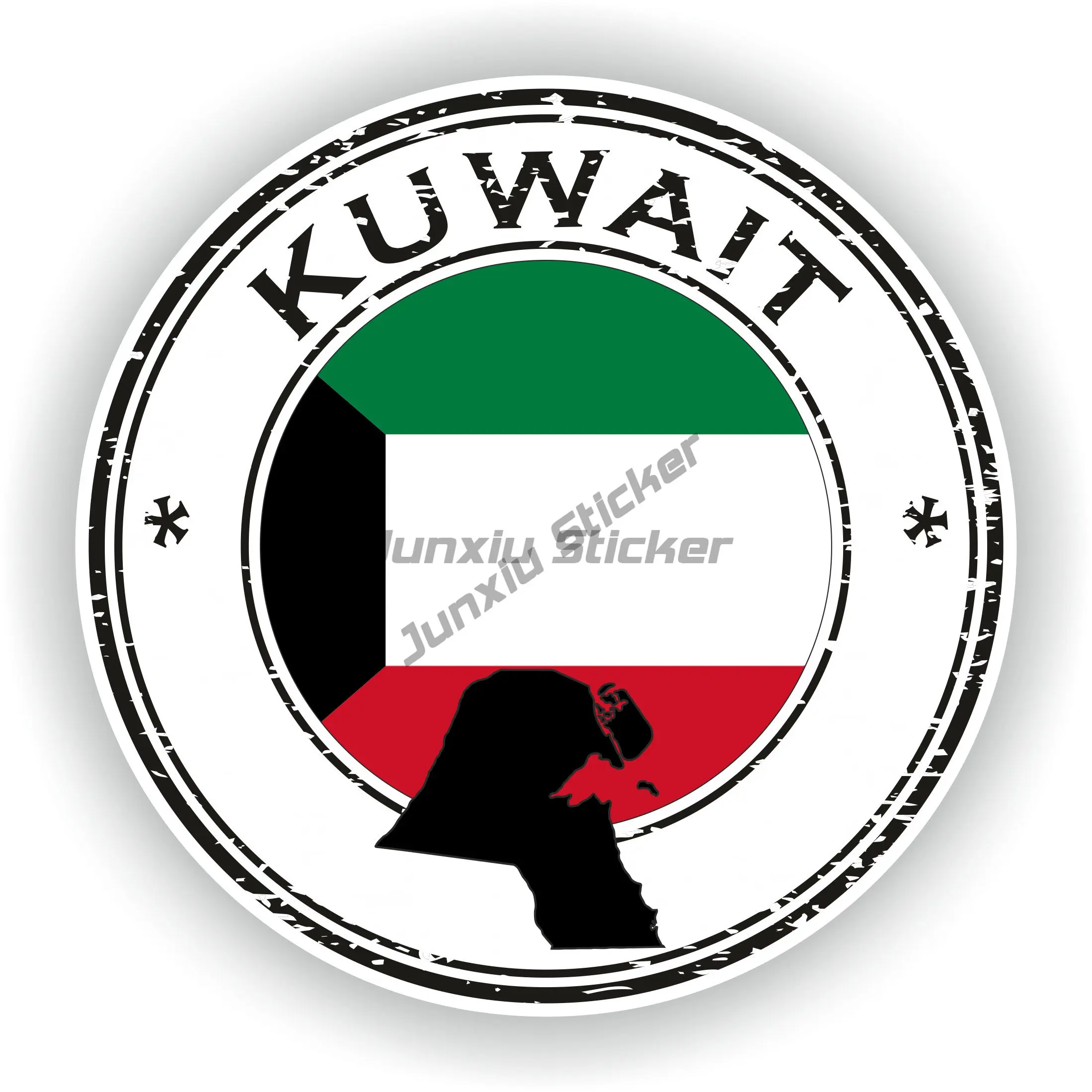 KWT خريطة علم الكويت شعار وطني - مراجعة Car Accessories Kuwait وسعره
