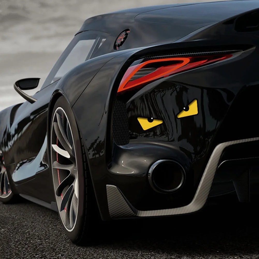 ملصق سيارة عاكس للضوء بتصميم ا - مراجعة Car Accessories Evil Eye وسعره