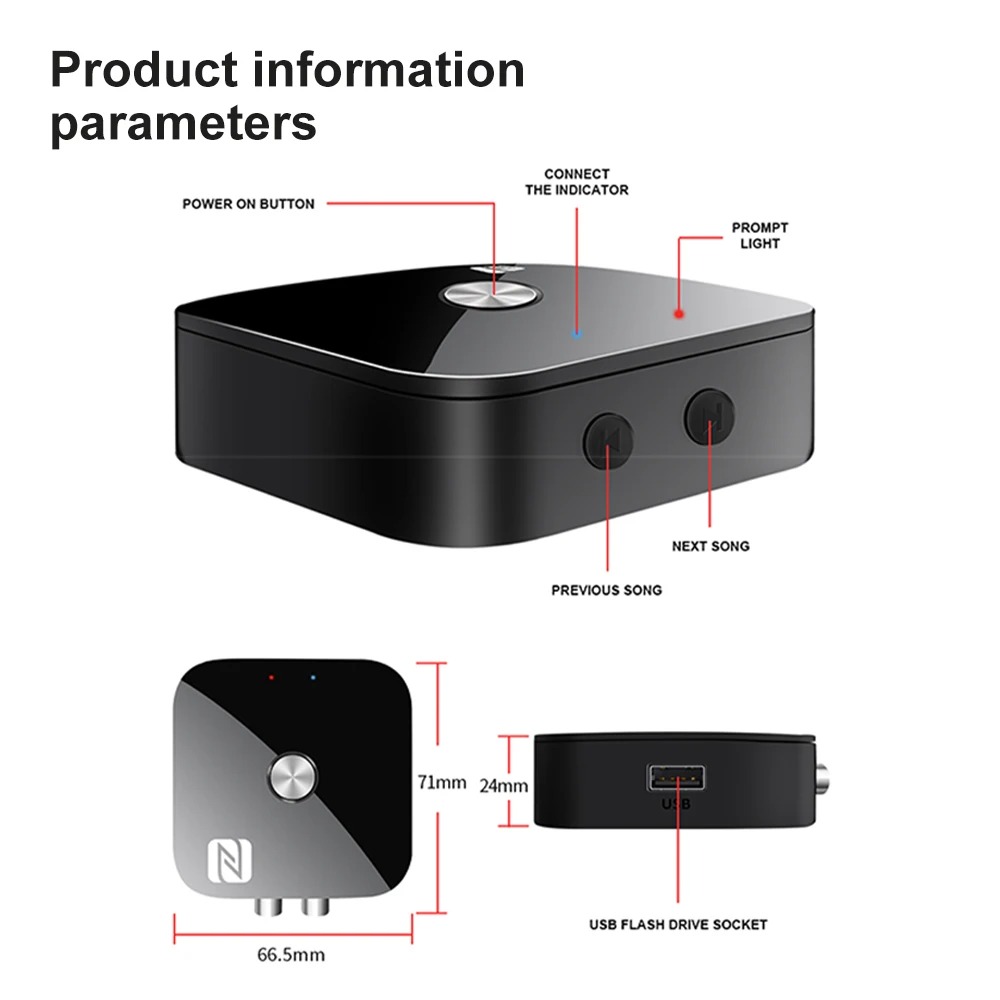 بلوتوث 6.0 استقبال الصوت RCA 3 - مراجعة Car Accessories Online وسعره