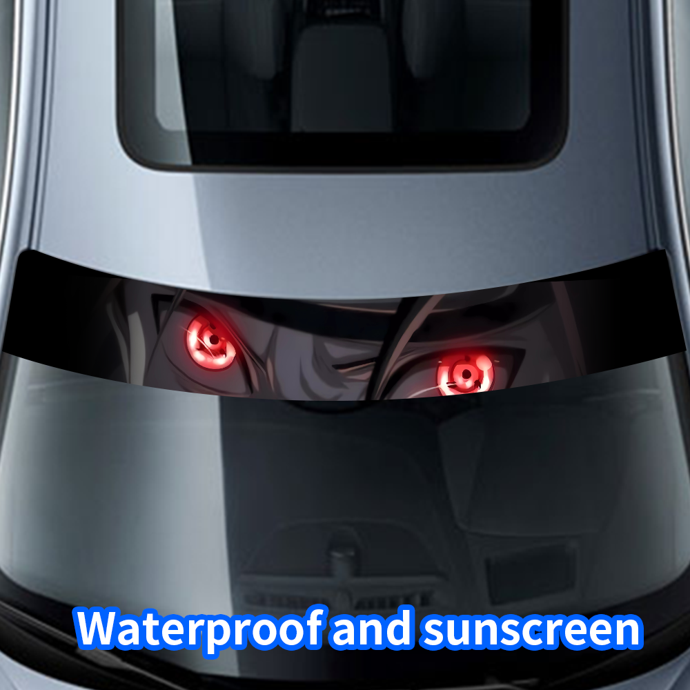 أنيمي ثلاثية الأبعاد عيون سيار - مراجعة Car Accessories Banner وسعره