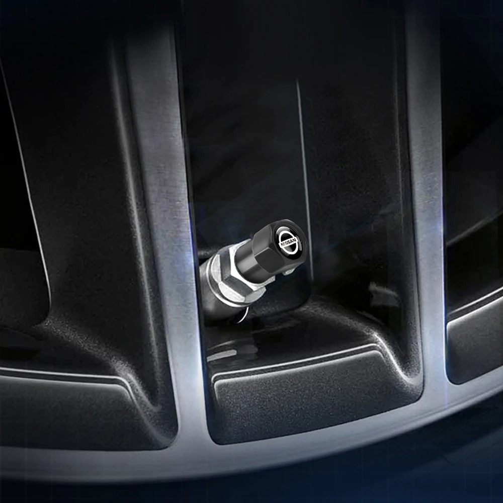 4 قطع من أغطية صمامات الإطارات - مراجعة Car Accessories Nissan Xtrail وسعره