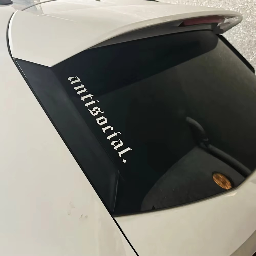 ملصق سيارة فينيل 1 قطعة بتصميم - مراجعة Car Accessories Banner وسعره